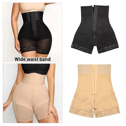 Purple BBL Shorts Fajas Colombianas Moldearas Girdles Shapewear Waist Trainer Corset Body Shaper Control Panties Lifter